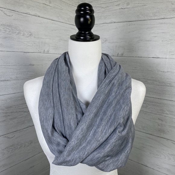 Kate & Co. Accessories - ✨FINAL STOCK✨Gray Foulard Scarf